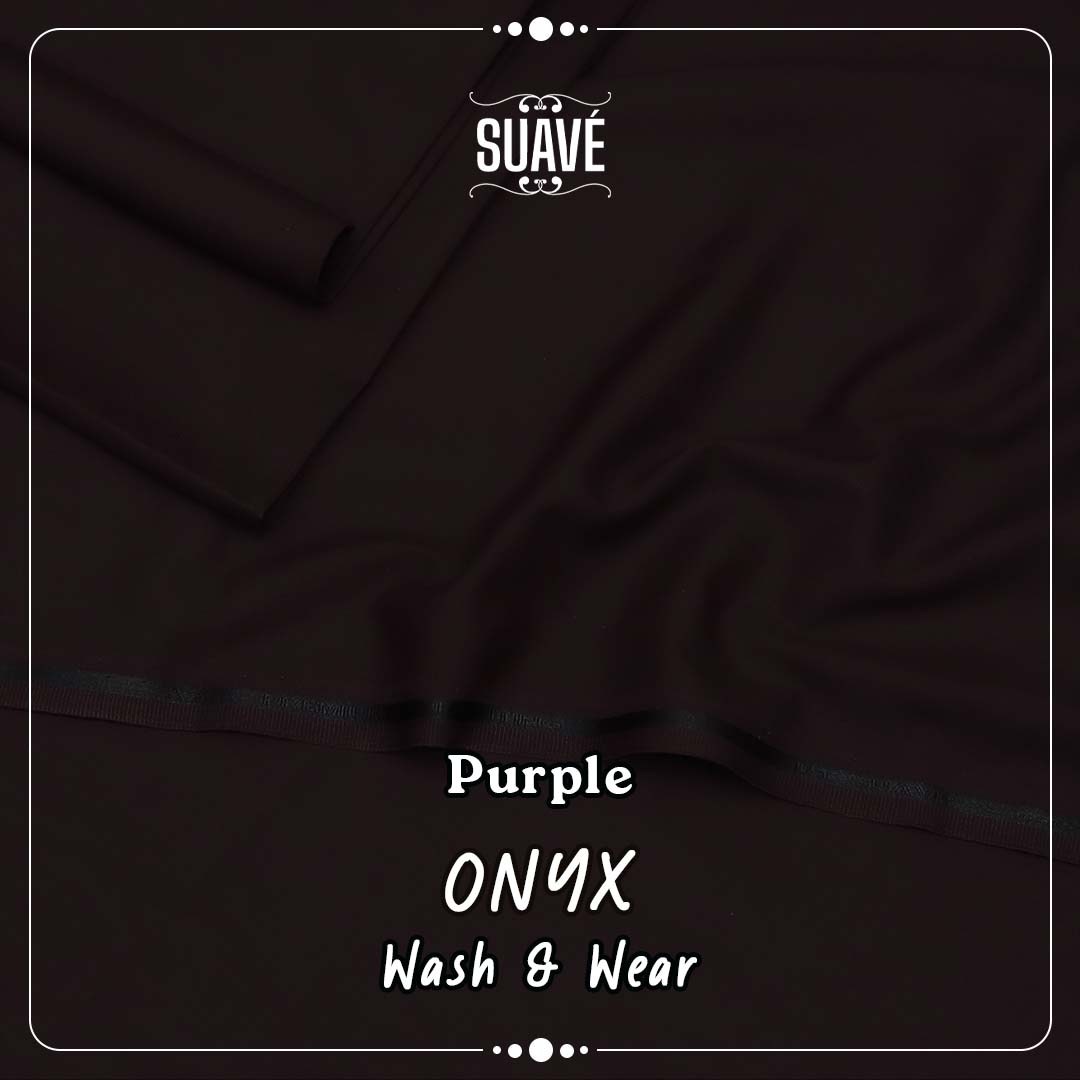 Onyx - Purple Wash & Wear