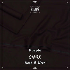 Onyx - Purple Wash & Wear
