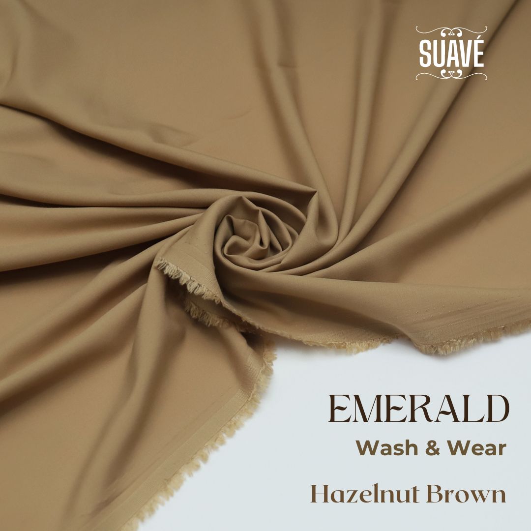 Wash & Wear - Emerald - Hazelnut Brown