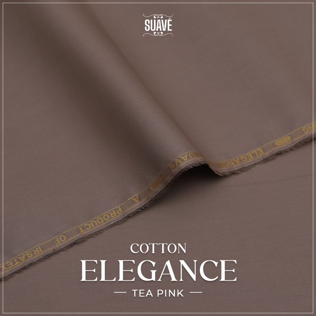 Elegance Cotton Suit - Tea Pink