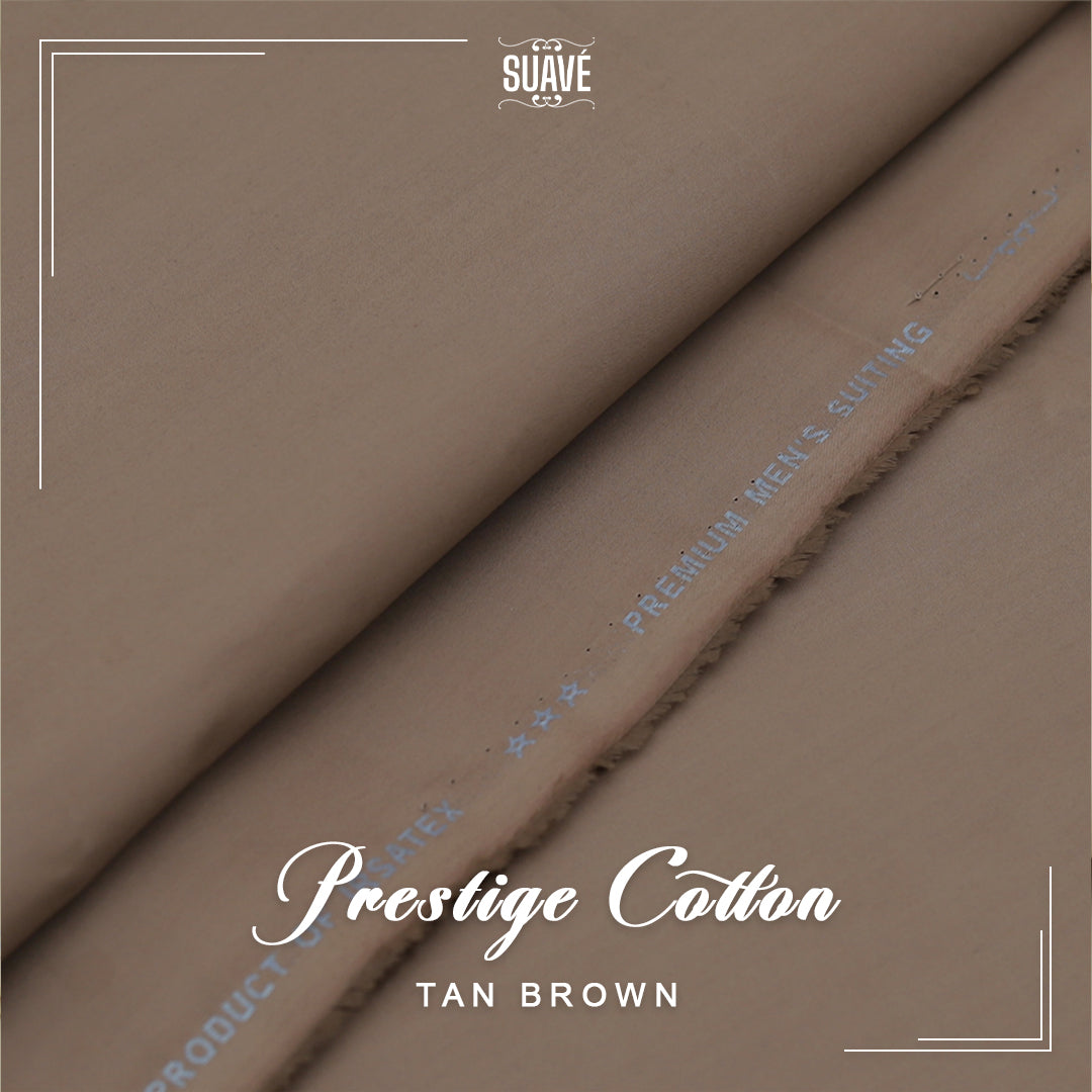 Prestige Cotton – Tan Brown