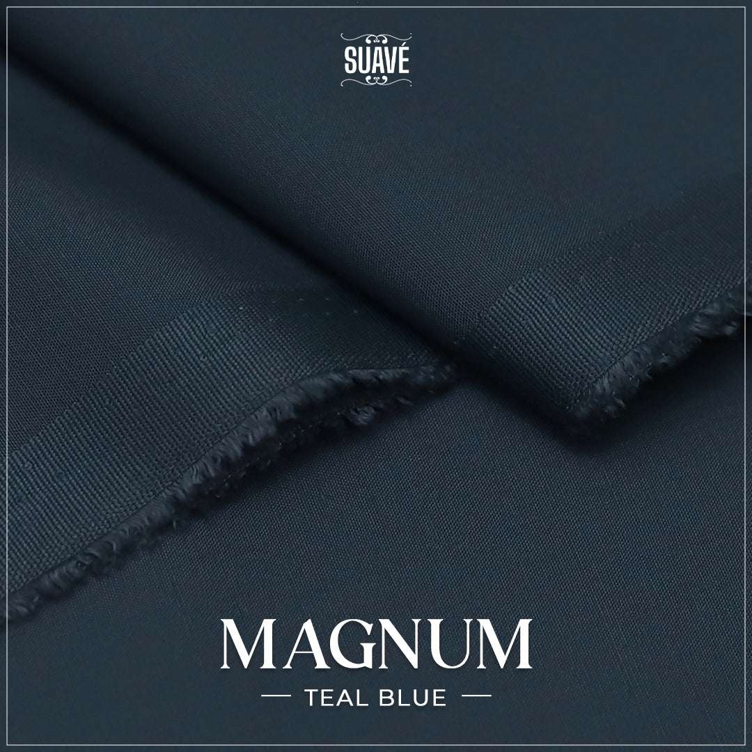 Teal Blue - Magnum Premium Suiting