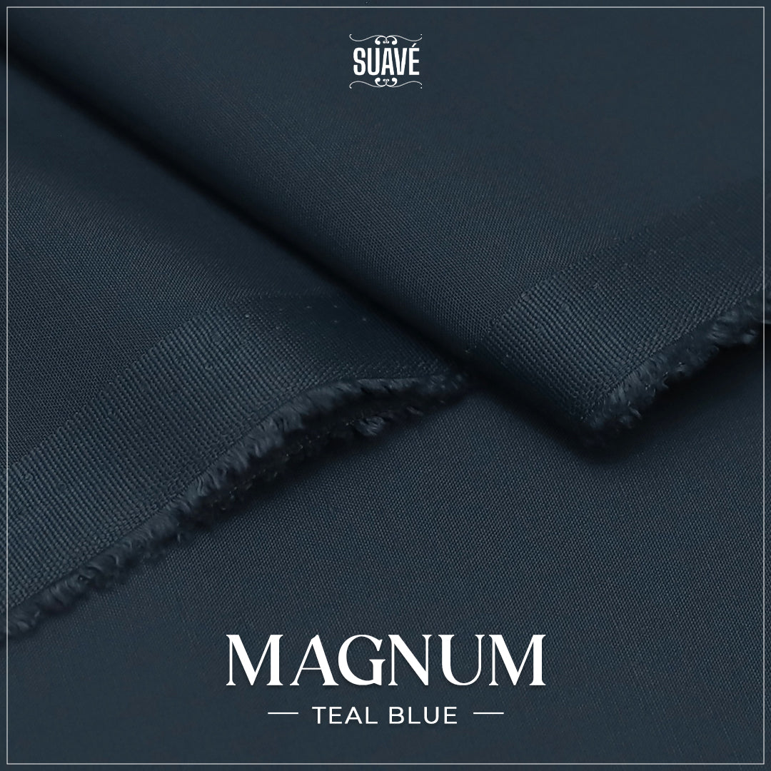 Teal Blue - Magnum Premium Suiting