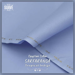 Sarfaranga Egyptian Cotton - Tropical Indigo