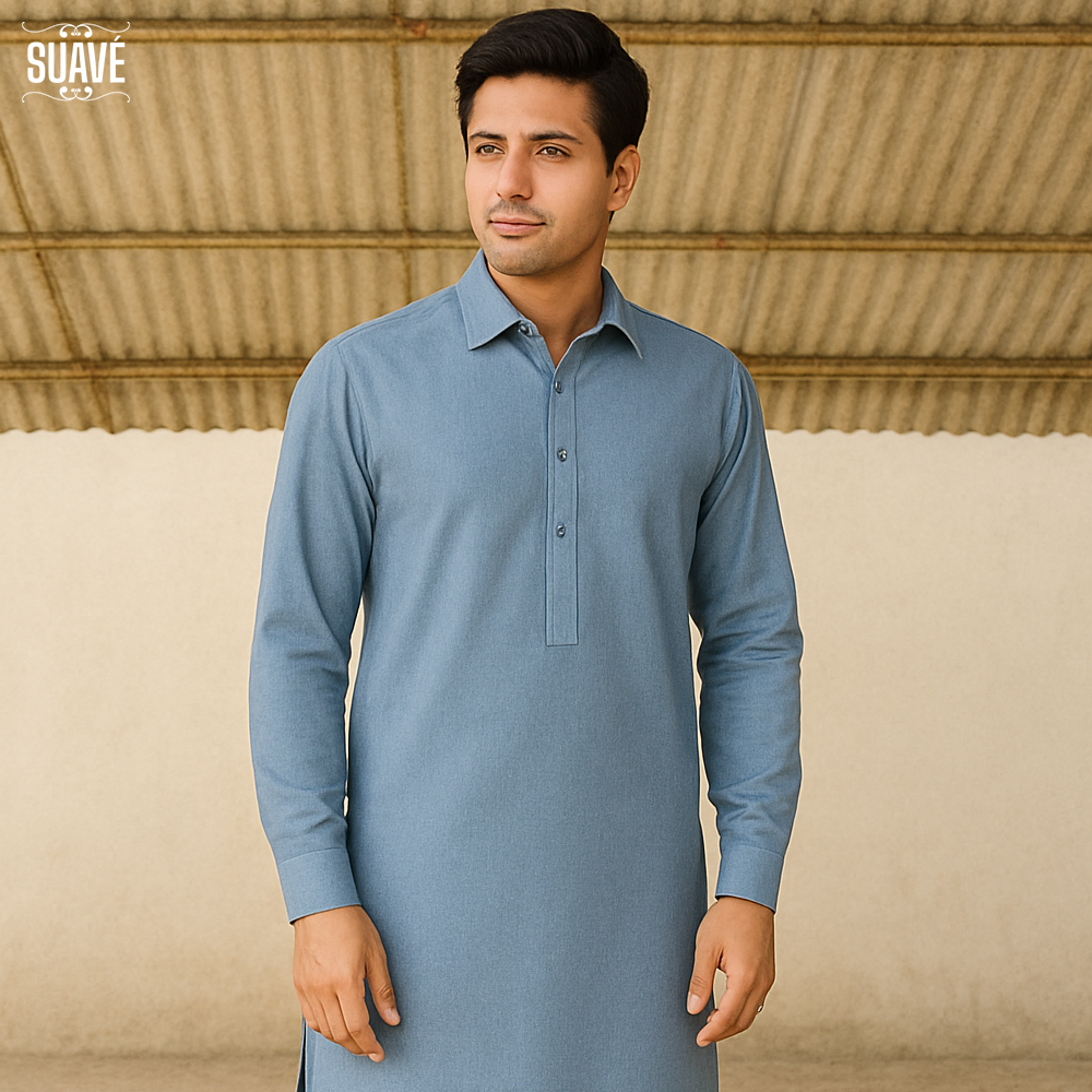 Sarfaranga Egyptian Cotton - Tropical Indigo