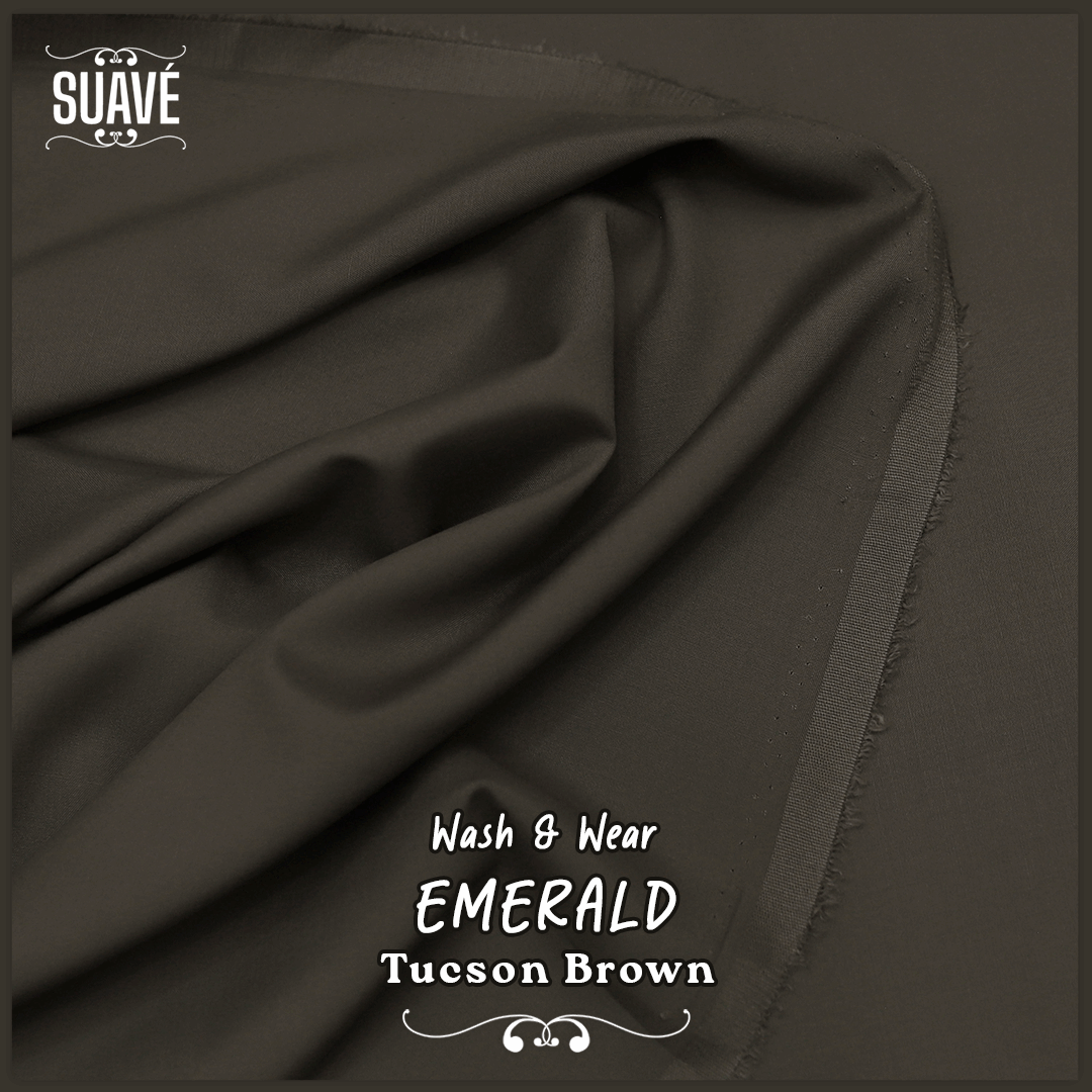 Emerald  Wash & Wear - Tucson Brown