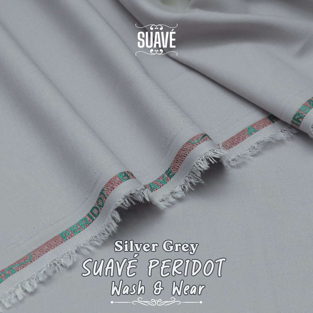 Wash & Wear - Peridot - Silver Grey