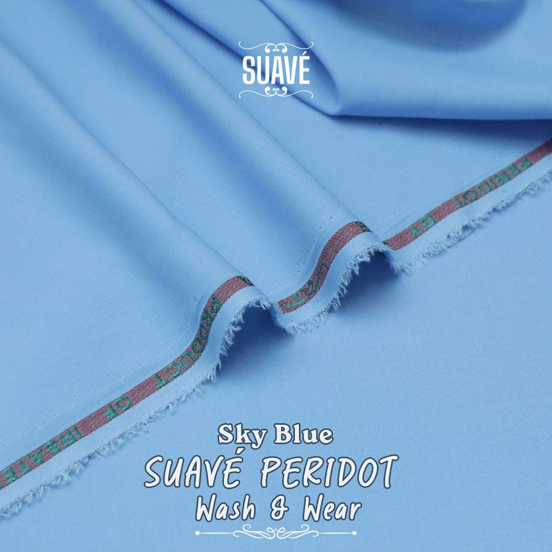 Wash & Wear - Peridot - Sky Blue Main image