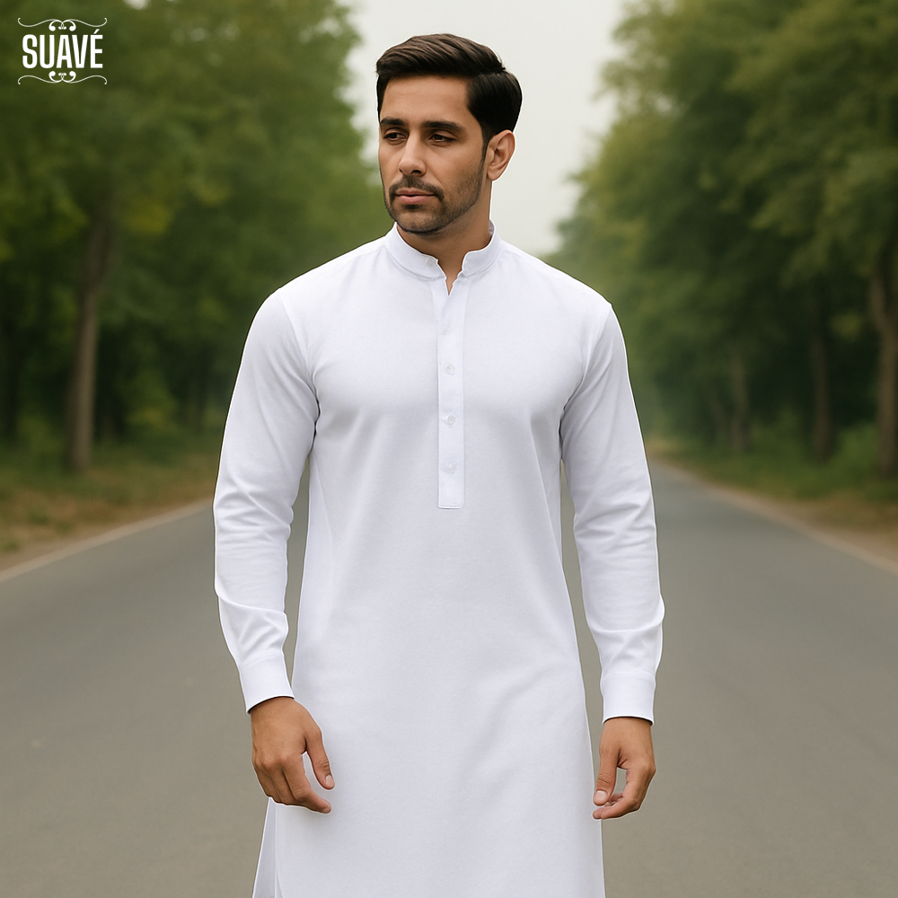 Sarfaranga Egyptian Cotton - White