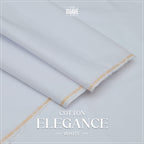Elegance Cotton Suit - White