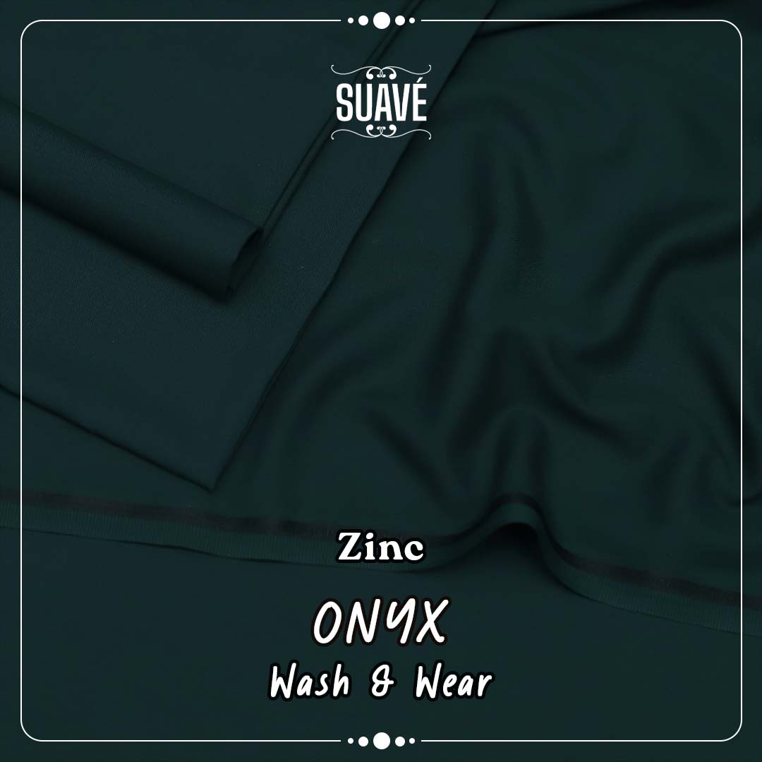 Onyx - Zinc Wash & Wear