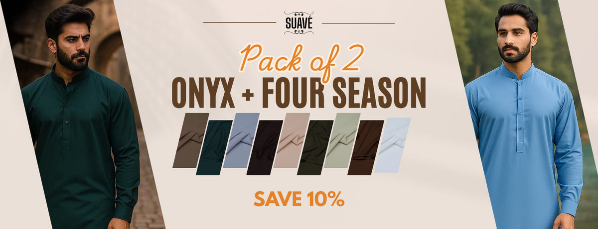 Pack of 2 Suits Onyx Four Seasons