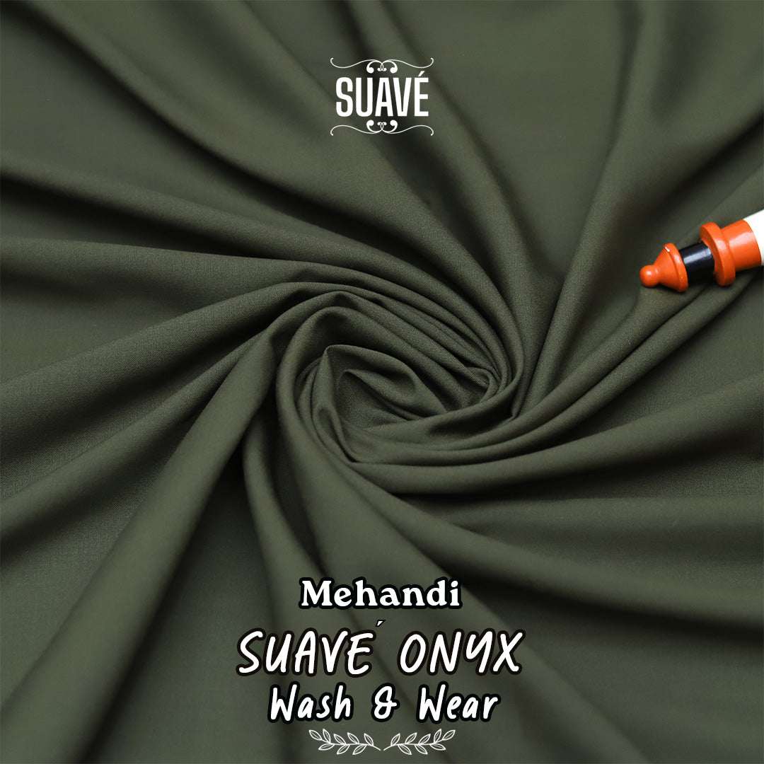 Winter Suiting - Onyx - Mehandi Secondary image