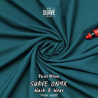 Winter Suiting - Onyx - Teal Blue