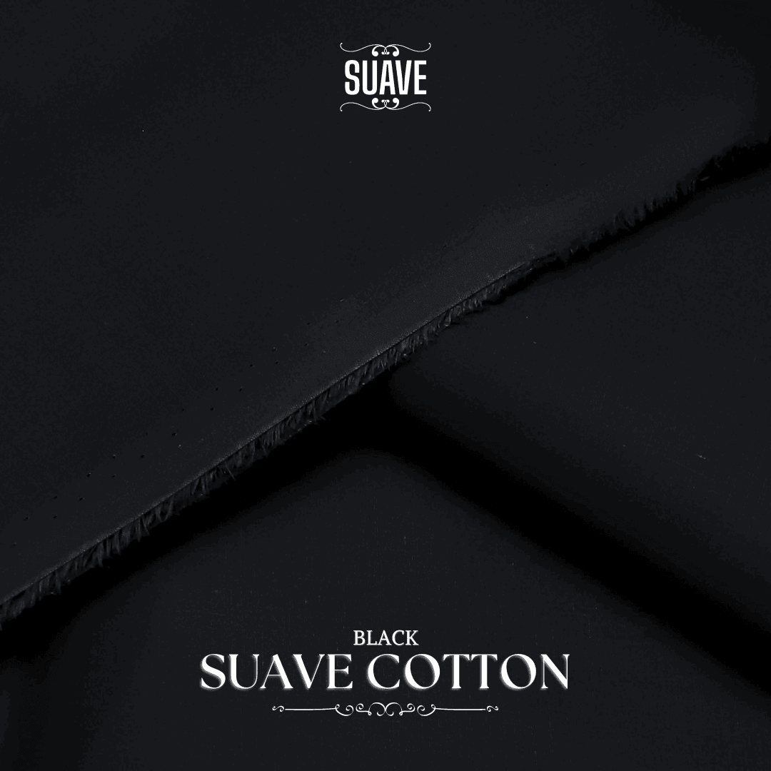 Suave Black Cotton